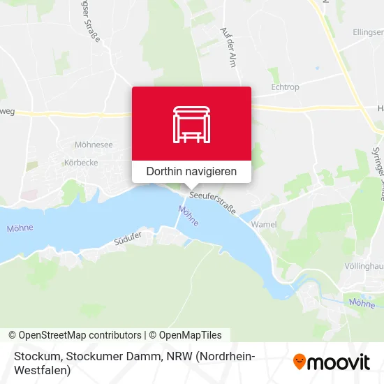 Stockum, Stockumer Damm Karte