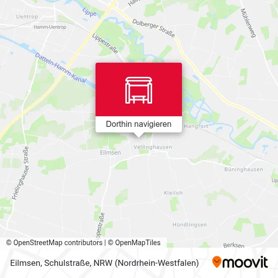 Eilmsen, Schulstraße Karte