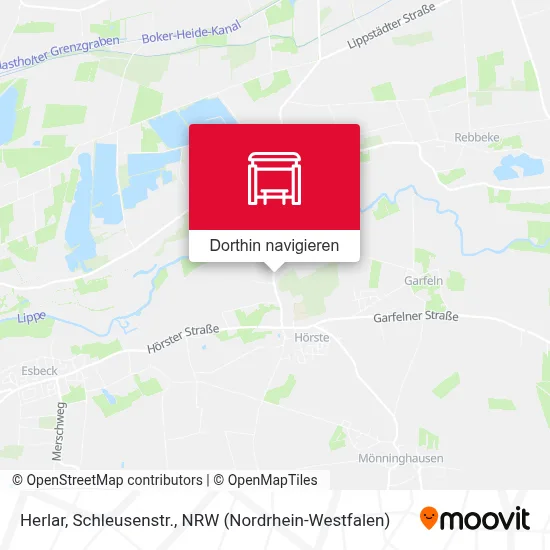 Herlar, Schleusenstr. Karte