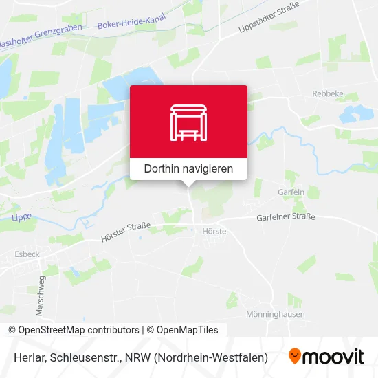 Herlar, Schleusenstr. Karte