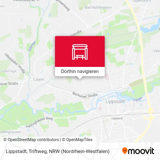 Lippstadt, Triftweg Karte