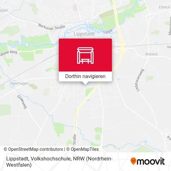 Lippstadt, Volkshochschule Karte