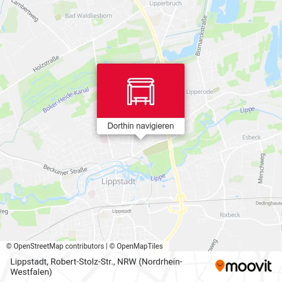 Lippstadt, Robert-Stolz-Str. Karte