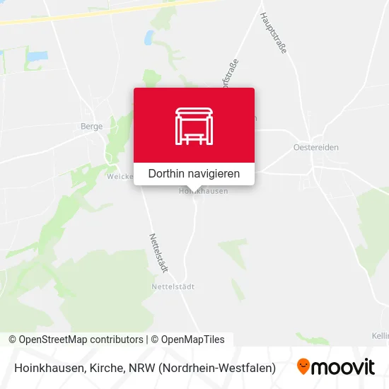 Hoinkhausen, Kirche Karte