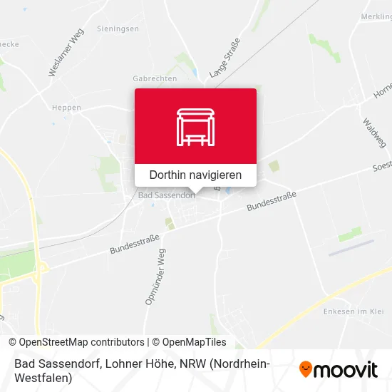 Bad Sassendorf, Lohner Höhe Karte