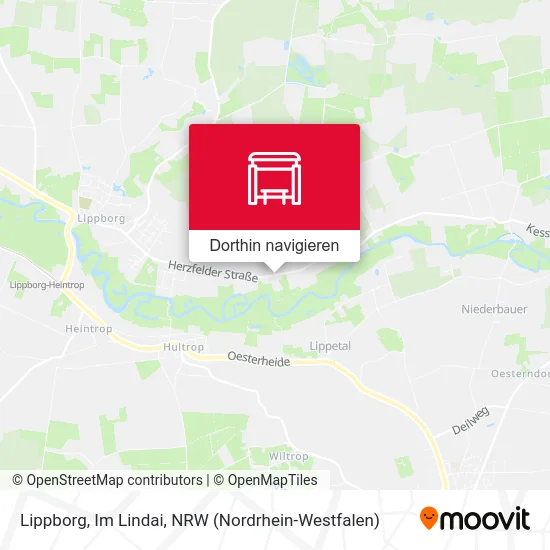 Lippborg, Im Lindai Karte