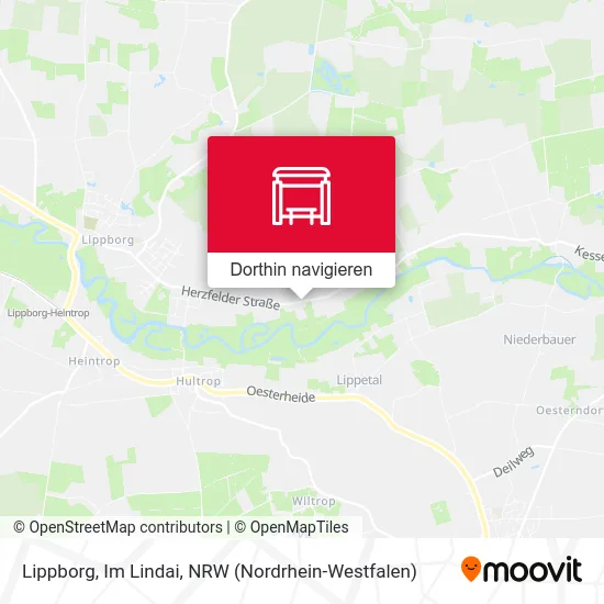 Lippborg, Im Lindai Karte