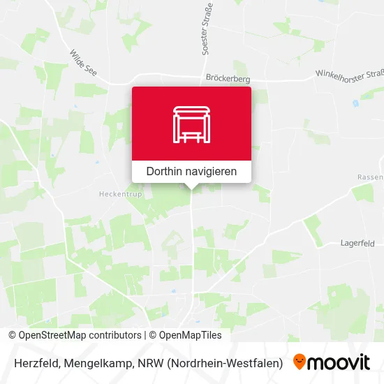 Herzfeld, Mengelkamp Karte