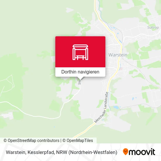 Warstein, Kesslerpfad Karte