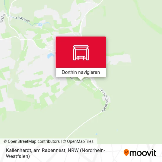 Kallenhardt, am Rabennest Karte