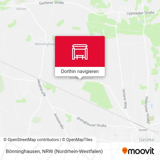 Bönninghausen Karte
