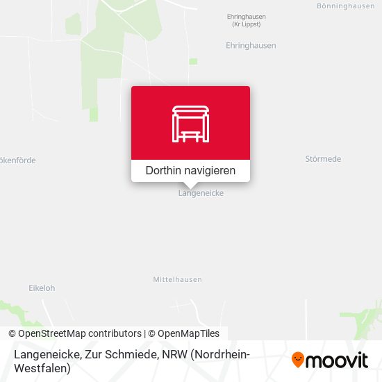 Langeneicke, Zur Schmiede Karte