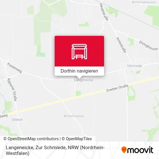 Langeneicke, Zur Schmiede Karte