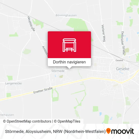 Störmede, Aloysiusheim Karte