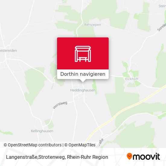 Langenstraße,Strotenweg Karte