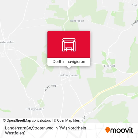 Langenstraße,Strotenweg Karte