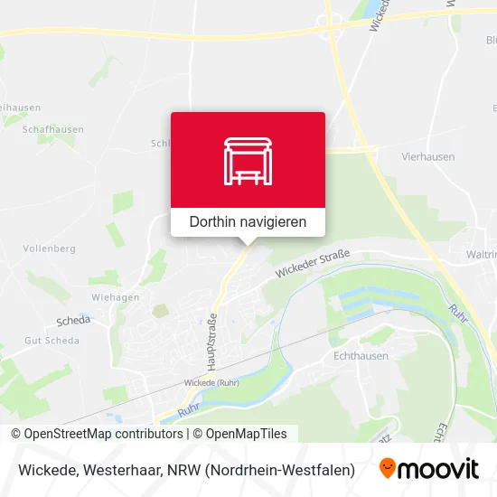 Wickede, Westerhaar Karte