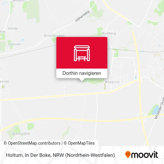 Holtum, In Der Boke Karte
