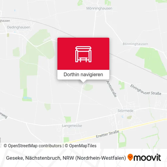 Geseke, Nächstenbruch Karte