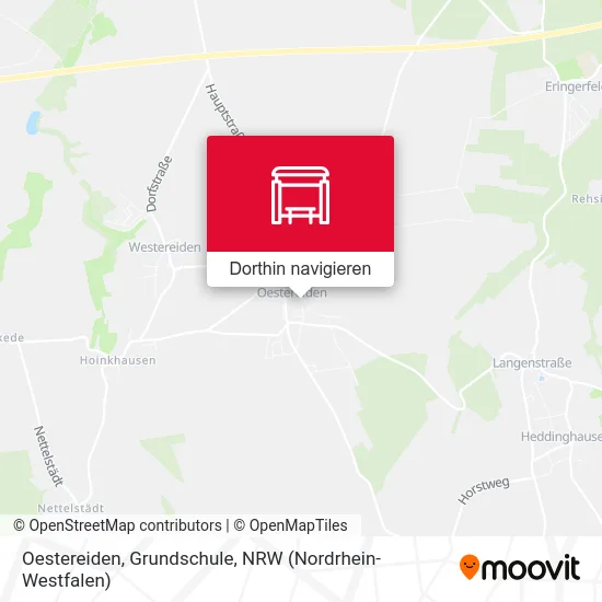 Oestereiden, Grundschule Karte