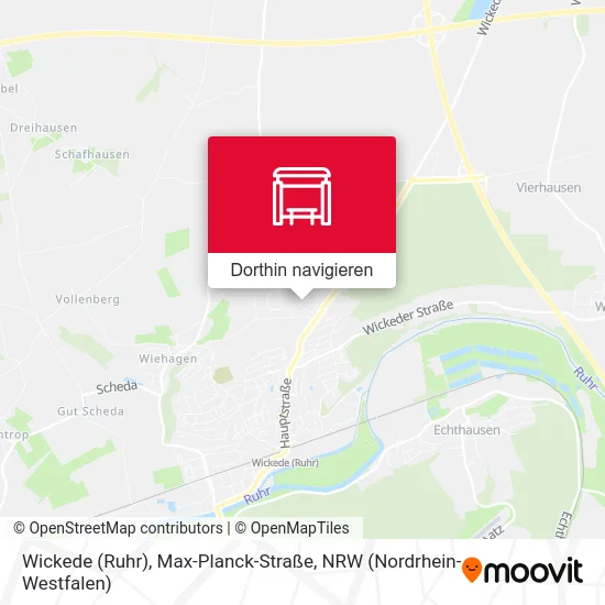 Wickede (Ruhr), Max-Planck-Straße Karte