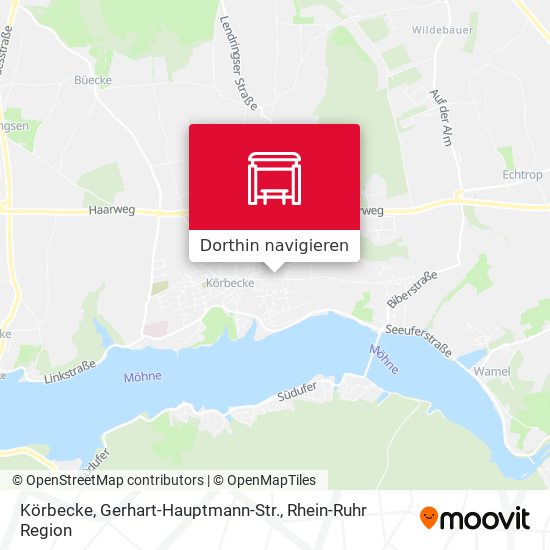 Körbecke, Gerhart-Hauptmann-Str. Karte