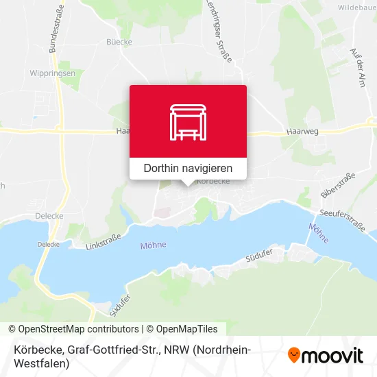 Körbecke, Graf-Gottfried-Str. Karte