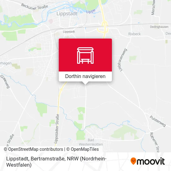 Lippstadt, Bertramstraße Karte