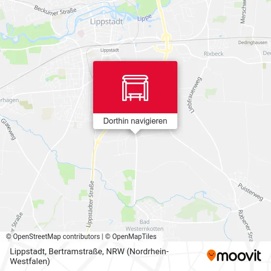 Lippstadt, Bertramstraße Karte