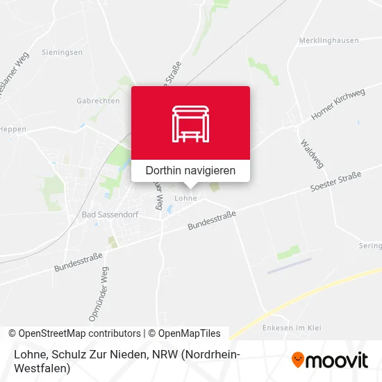 Lohne, Schulz Zur Nieden Karte