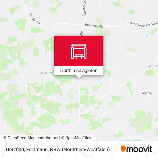 Herzfeld, Feldmann Karte