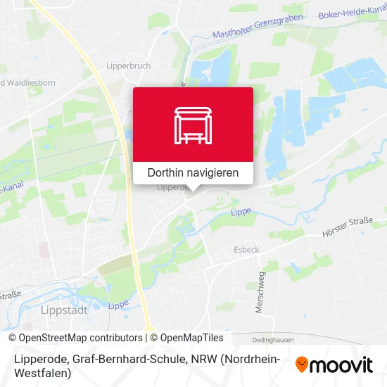 Lipperode, Graf-Bernhard-Schule Karte