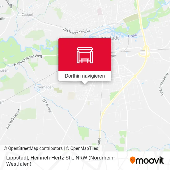 Lippstadt, Heinrich-Hertz-Str. Karte