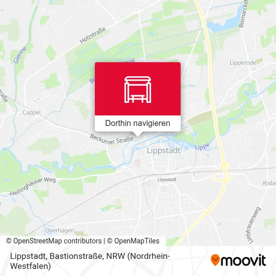 Lippstadt, Bastionstraße Karte