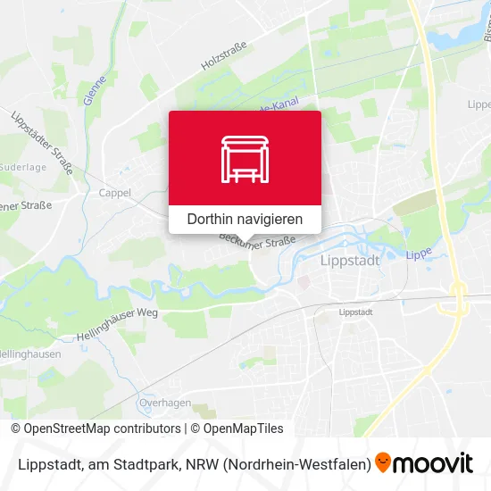 Lippstadt, am Stadtpark Karte