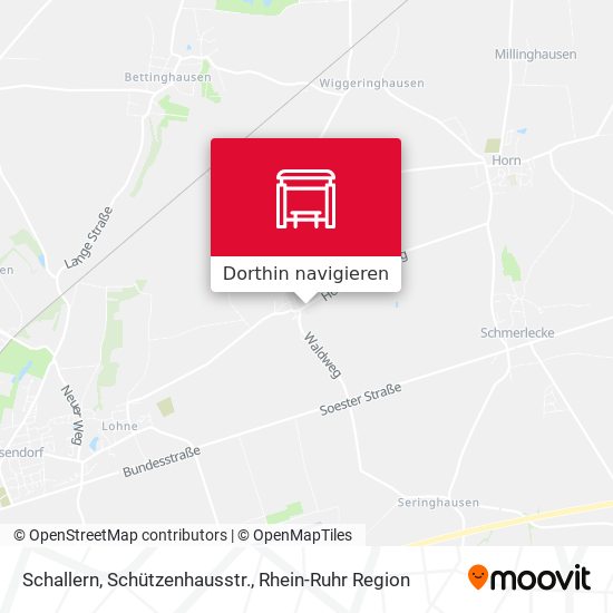 Schallern, Schützenhausstr. Karte