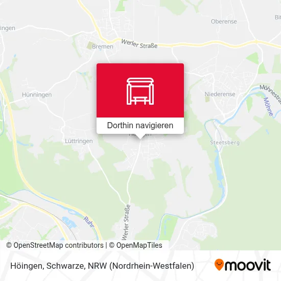 Höingen, Schwarze Karte