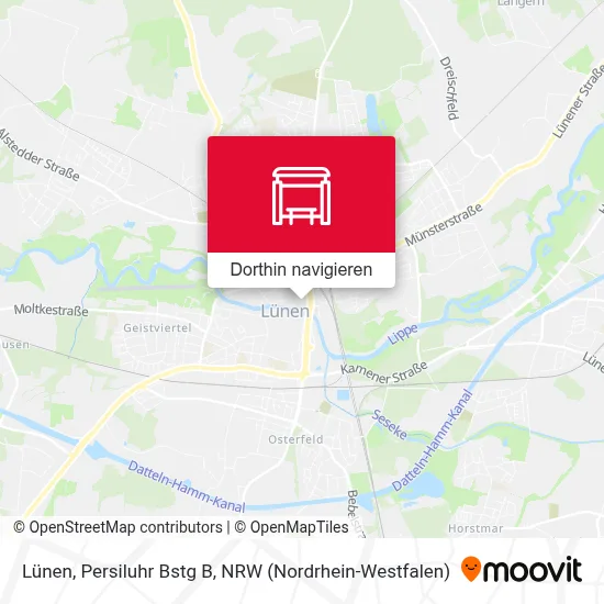 Lünen, Persiluhr Bstg B Karte