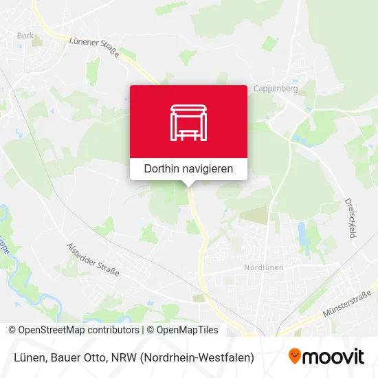 Lünen, Bauer Otto Karte