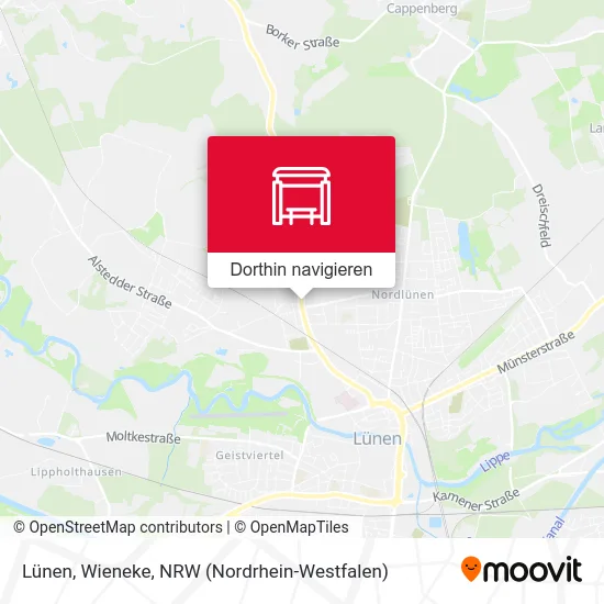 Lünen, Wieneke Karte