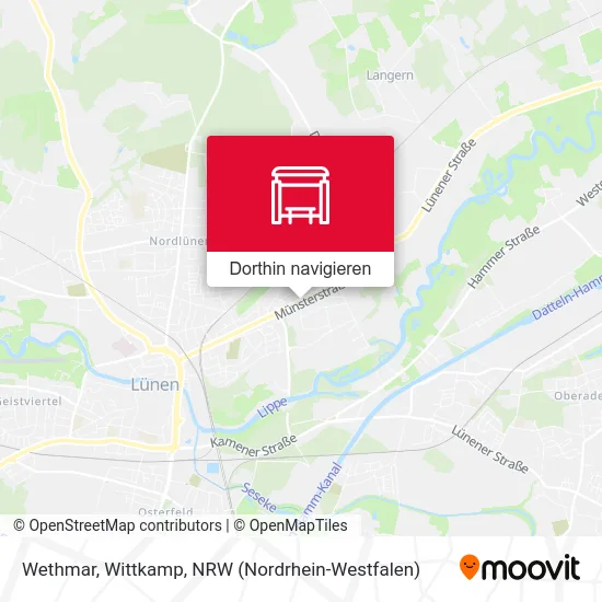 Wethmar, Wittkamp Karte