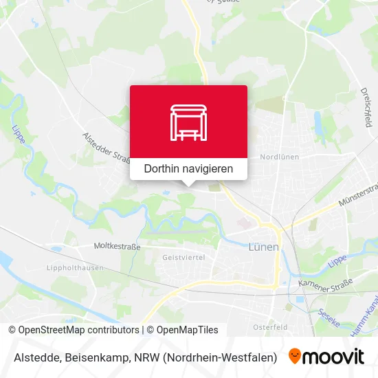 Alstedde, Beisenkamp Karte