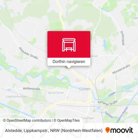Alstedde, Lippkampstr. Karte