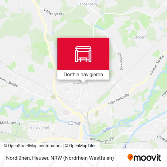 Nordlünen, Heuser Karte