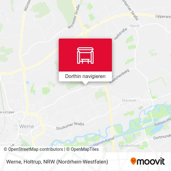 Werne, Holtrup Karte