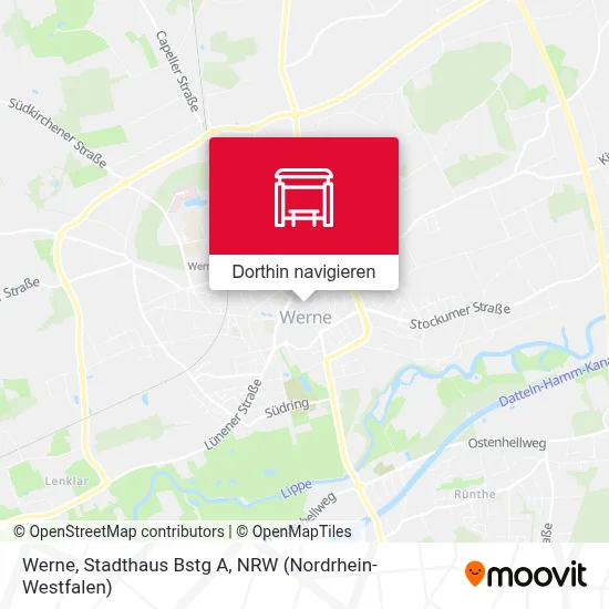 Werne, Stadthaus Bstg A Karte