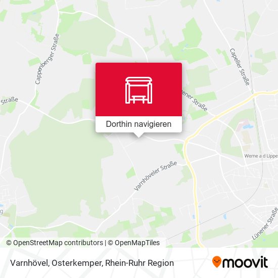 Varnhövel, Osterkemper Karte
