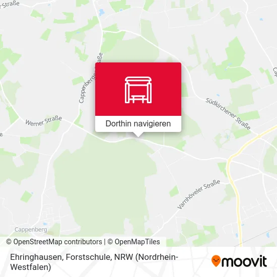 Ehringhausen, Forstschule Karte