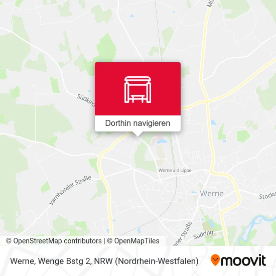 Werne, Wenge Bstg 2 Karte