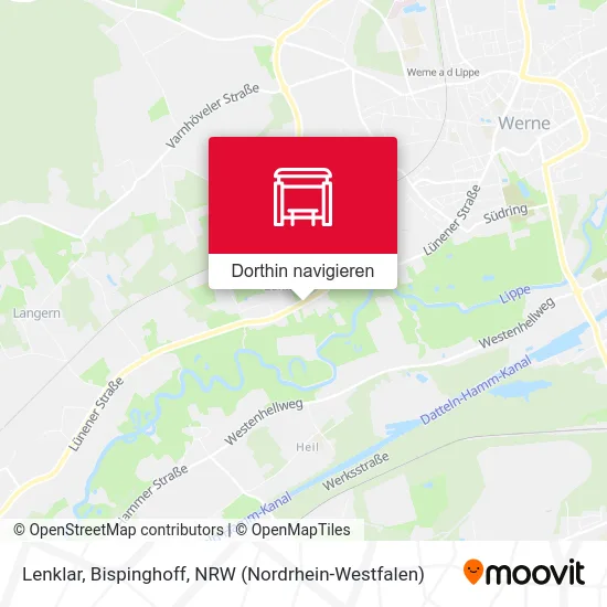 Lenklar, Bispinghoff Karte